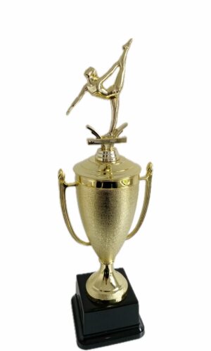 GYMNASTICS BEAM TROPHY 410MM HIGH