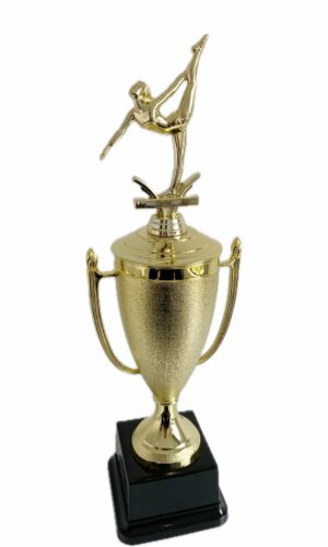 GYMNASTICS BEAM TROPHY 450MM HIGH
