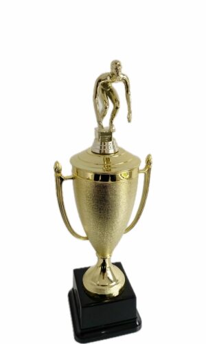 SWIMMER MALE TROPHY 370MM HIGH