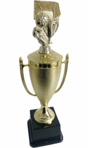 SOCCER THEME TROPHY 410MM HIGH