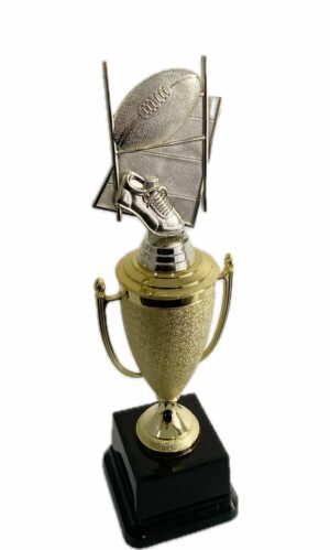 RUGBY THEME TROPHY 300MM HIGH
