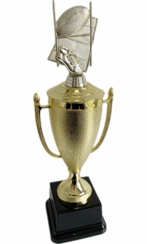 RUGBY THEME TROPHY 300MM HIGH