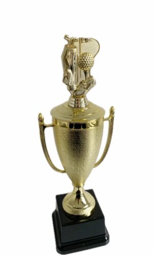 GOLF VICTOR TROPHY 370MM HIGH