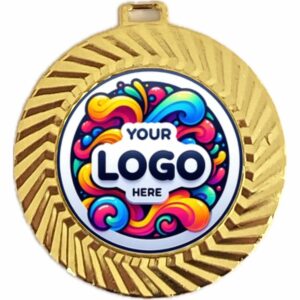 GOLD MEDAL 45MM WITH 25MM RECESS INCLUDES A 10MM RIBBON