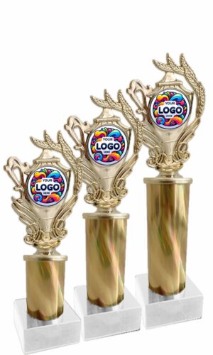 TROPHY HOLDER TROPHY ON COLUMN 235MM - 355MM (SOLD SEPERATLY)