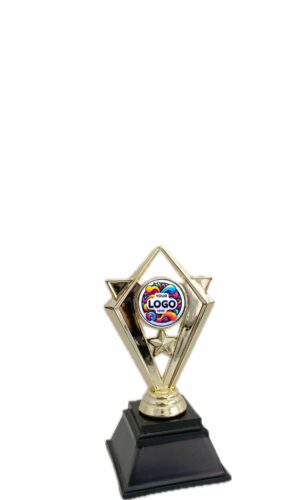 SMALL DIAMOND HOLDER TROPHY 130MM