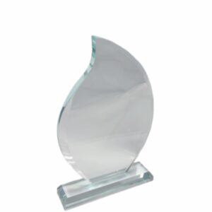 FLAME GLASS TROPHY 200MM