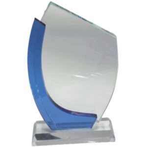 BLUE PEAK GLASS TROPHY 240MM