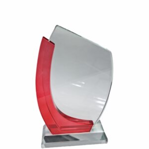 RED PEAK GLASS TROPHY 170MM