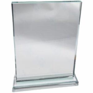 RECTANGLE GLASS TROPHY 280MM
