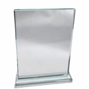 RECTANGLE GLASS TROPHY 240MM