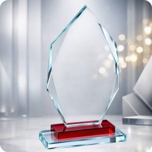 HEPT GLASS TROPHY 230MM