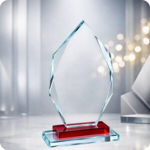 HEPT GLASS TROPHY 200MM