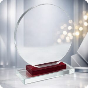 ROUND GLASS TROPHY200MM Trophy Guy www.trophyguy.co.za ROUND GLASS TROPHY200MM